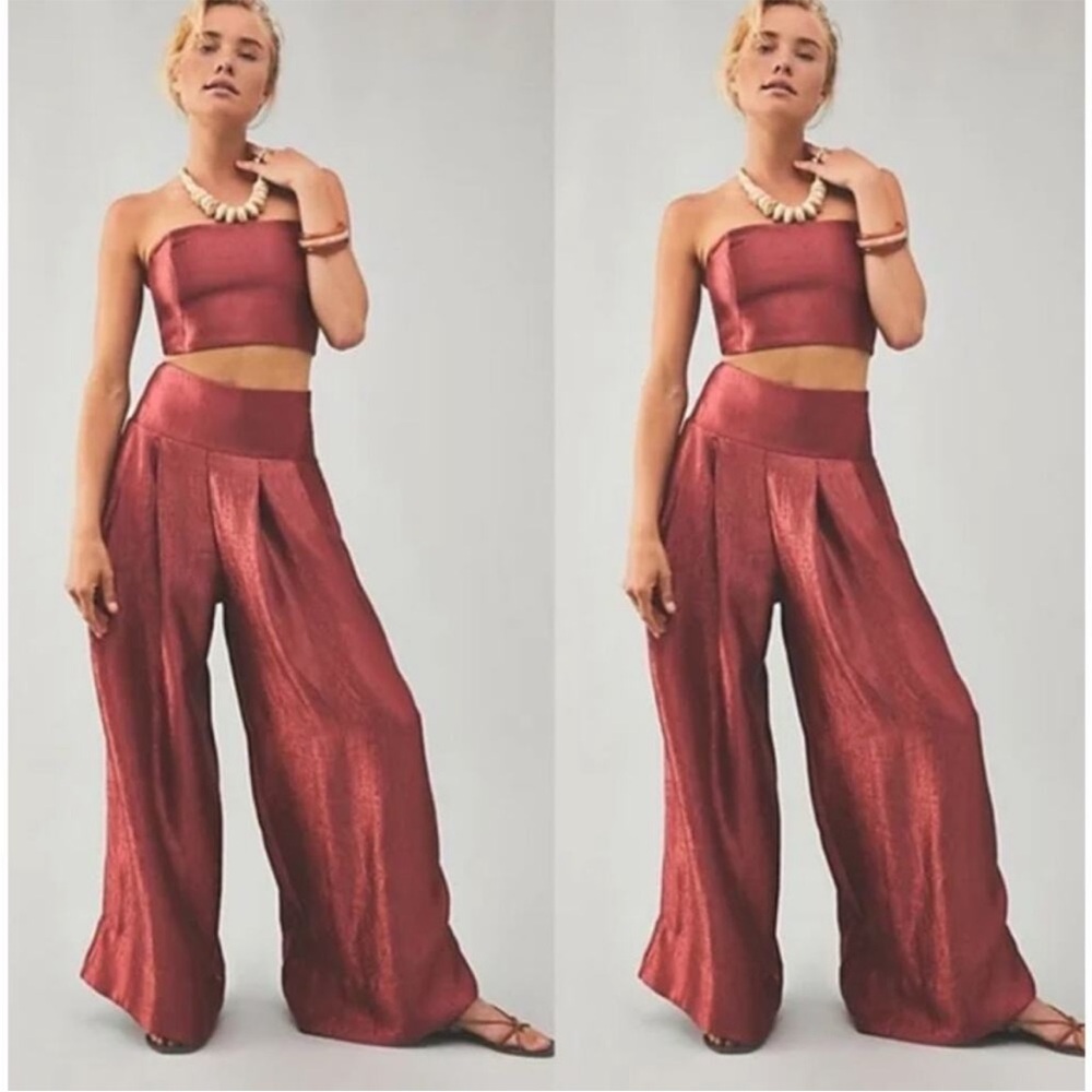 Free People Evelyn set in red